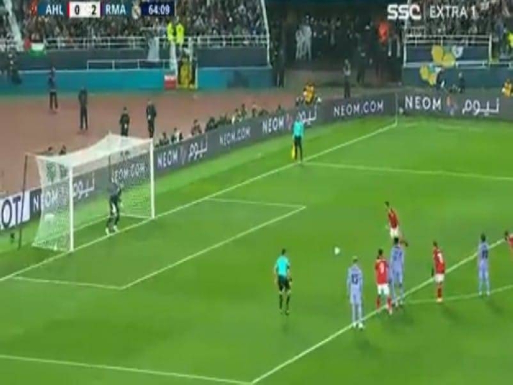شاهد.. علي معلول يسجل الهدف الأول للأهلي المصري في شباك ريال مدريد