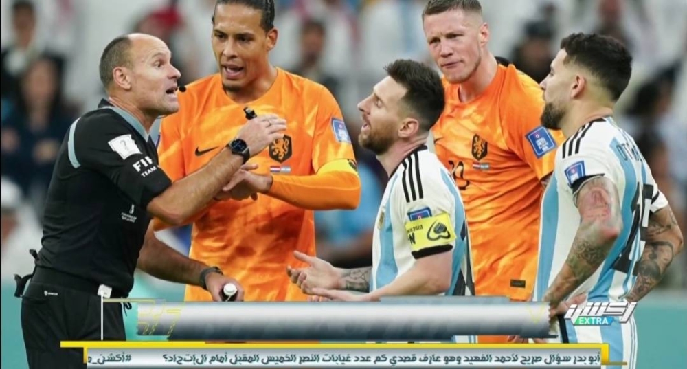 شاهد.. الفراج يعرض ما قاله ميسي عن الحكم الدولي "لاهوز" الذي سيقود لقاء الاتحاد والنصر