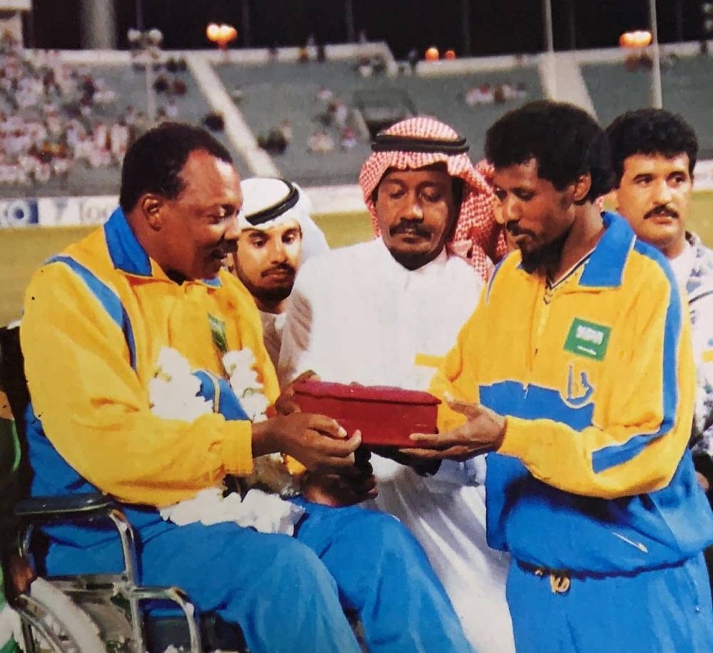 وفاة حارس مرمى نادي النصر والمنتخب السعودي السابق "سالم مروان"