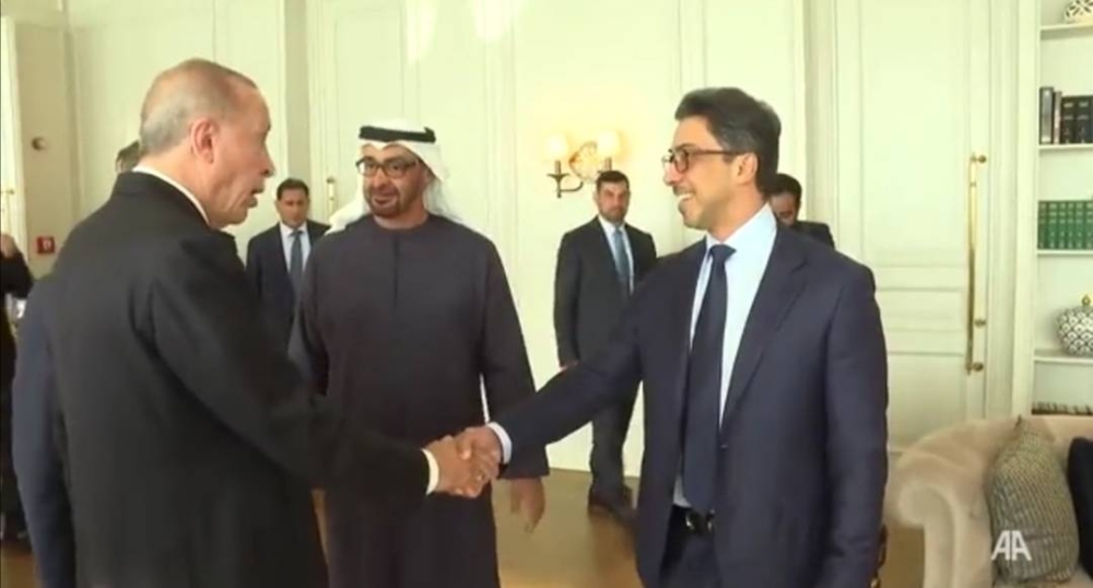 شاهد.. رد فعل أردوغان بعد علمه بملكية الشيخ منصور بن زايد لمانشستر سيتي