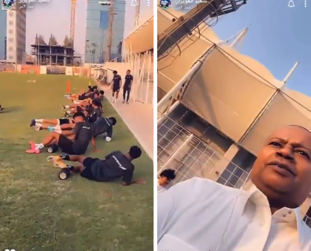 شاهد.. العويران معلقا على مواهب الشباب:  وقعوا معهم 10 سنوات حتى لا ينحاشون زي تمبكتي!