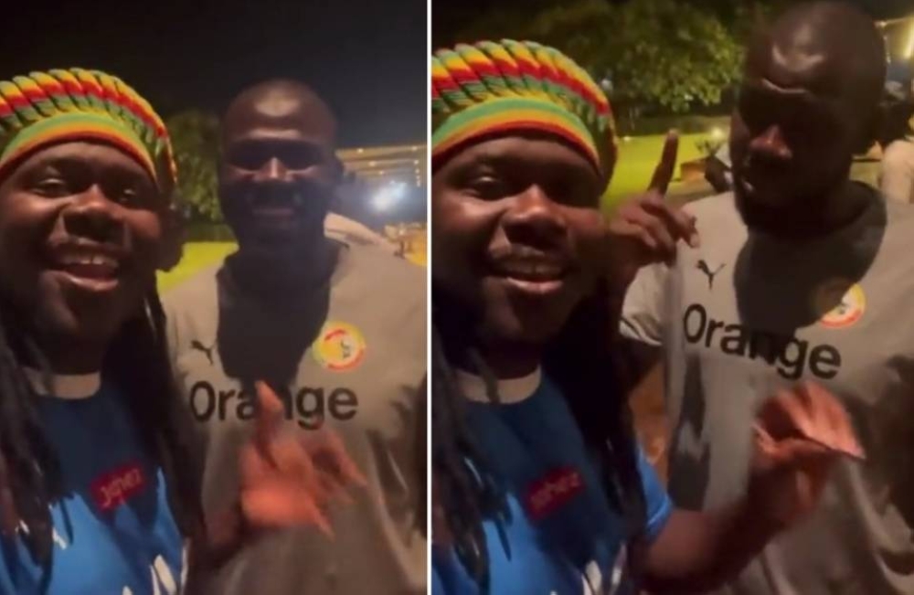 مشجع سنغالي لـ كوليبالي: "أنا أحب الهلال .. لا إله إلا الله".. شاهد ردة فعل الأخير