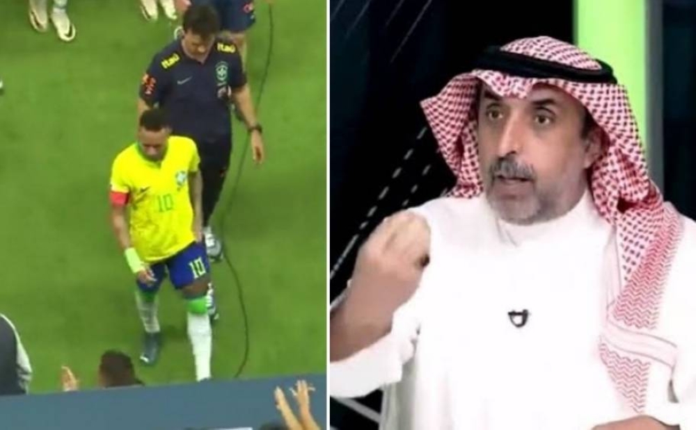 شاهد.. خالد أبو غانم ينشر فيديو لتعرض نيمار للضرب من الجماهير البرازيلية ويعلق!