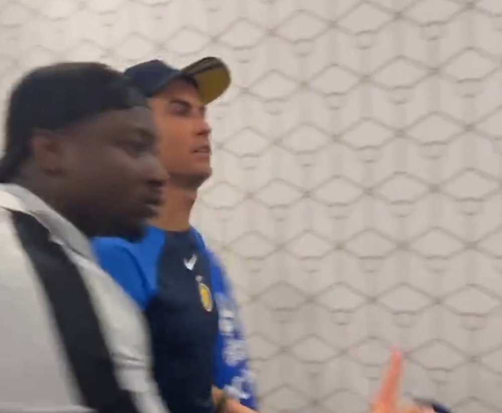 "شكرم".. شاهد.. رد كريستيانو رونالدو بعد تهنئته بفوز النصر على الدحيل!