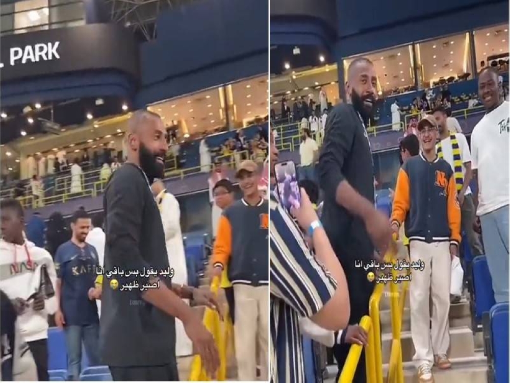 شاهد.. وليد عبدالله لـ"مشجع": ما بقى إلا أن أصير ظهير أيمن !