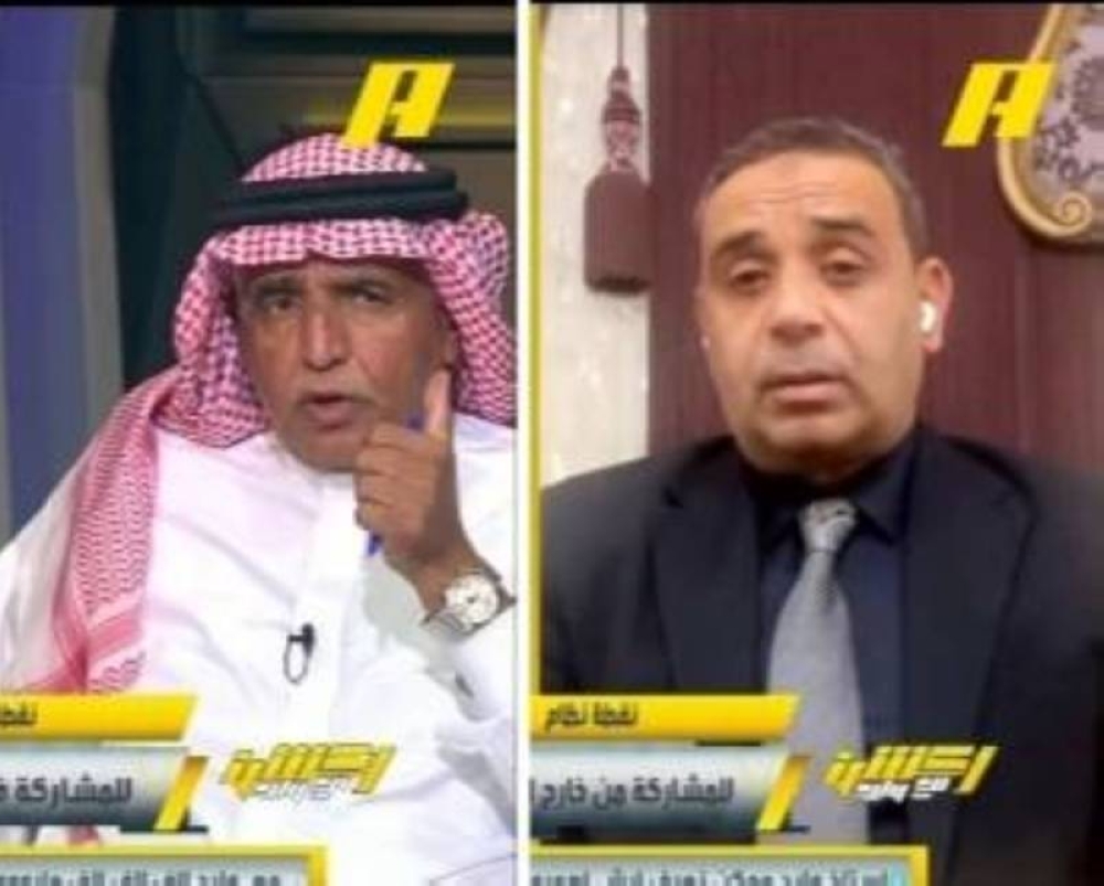 شاهد.. خلاف على الهواء بين محمد فودة وسمير عثمان بشأن لعبة شهدتها مباراة الخليج والطائي