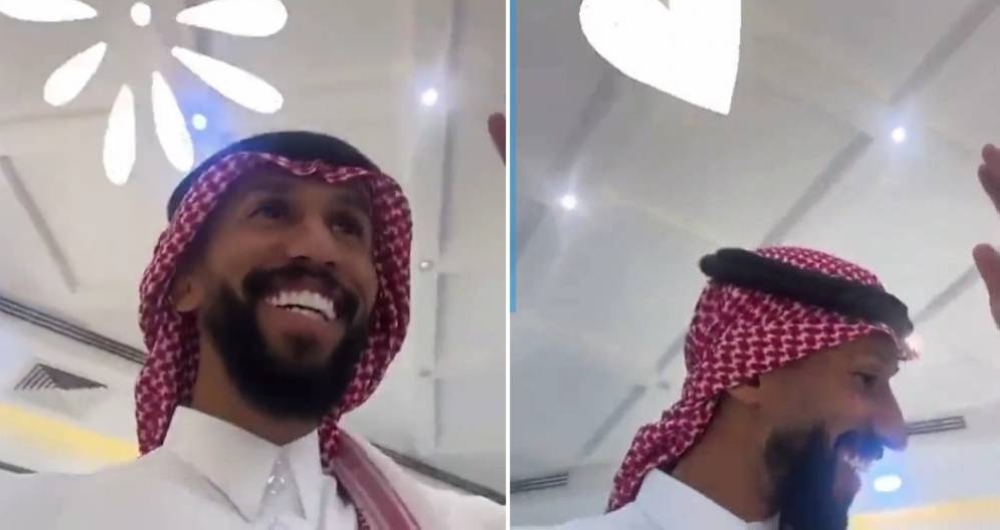 شاهد.. سلمان الفرج يرقص في حفل زفاف خاله