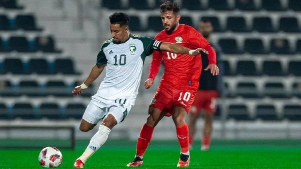 بالفيديو.. الكشف عن سبب طرد سالم الدوسري أمام المنتخب الفلسطيني