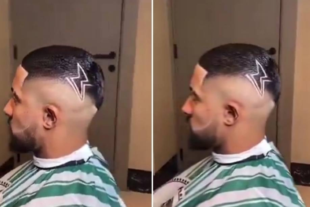 شاهد.. لاعب الشباب هتان باهبري يفاجئ الجمهور بقصة جديدة