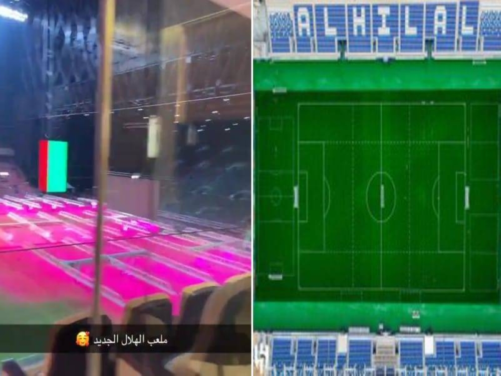 شاهد.. أحدث ظهور لملعب الهلال الجديد "المملكة أرينا"