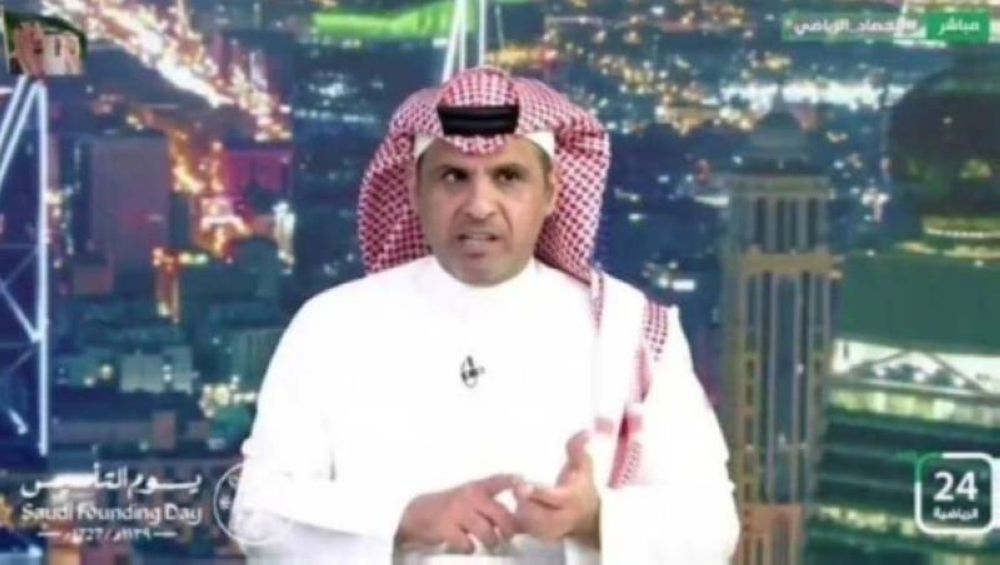  «الدبيخي» ينشر لقطة من مباراة "النصر والفيحاء".. ويعلق: طرد واضح.. لايحتاج فار! 