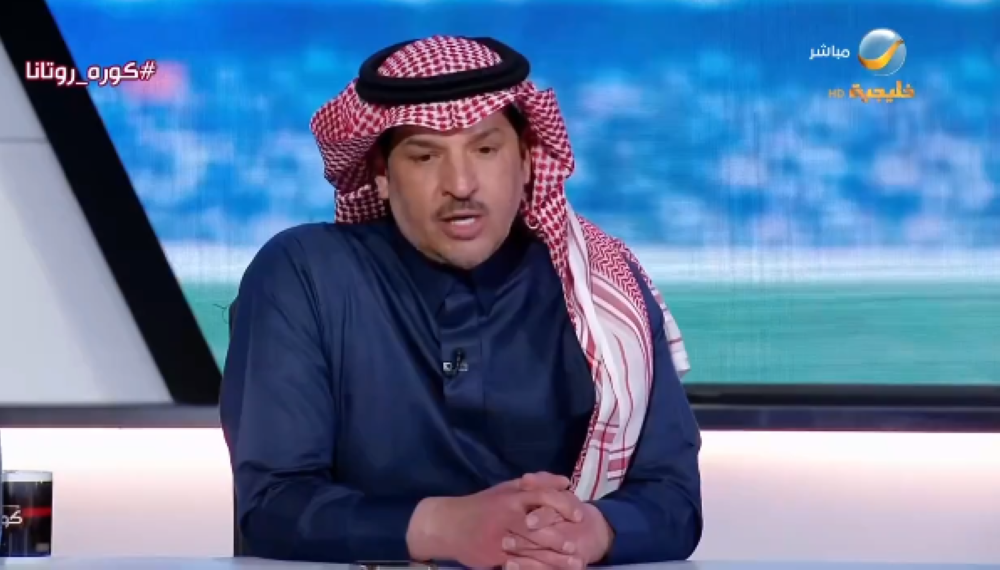 شاهد.. "ماجد التويجري" يغالب دموعه أثناء حديثه عن زوجته في أول ظهور له بعد وفاتها