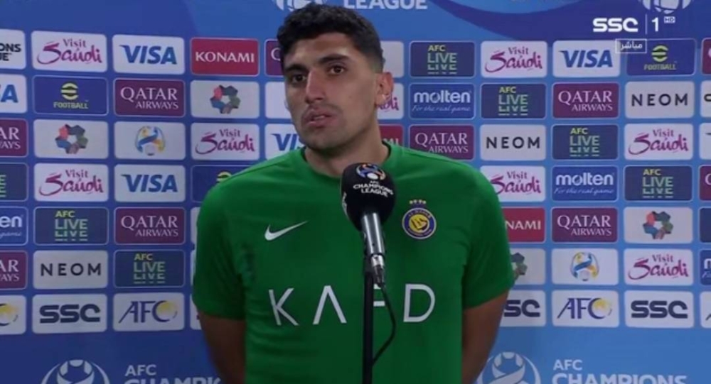 الاعتذار لا يكفي.. شاهد.. تعليق الحارس راغد النجار بعد خروج النصر من البطولة الآسيوية