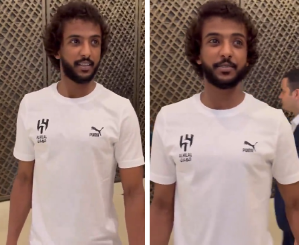 شاهد..رد فعل اللاعب "الشهراني" على تأجيل المباراة أمام العين الإماراتي!