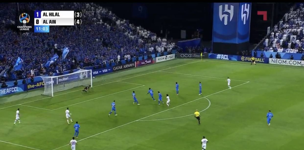 شاهد.. العين الإماراتي يسجل هدف التعادل أمام الهلال بالآسيوية