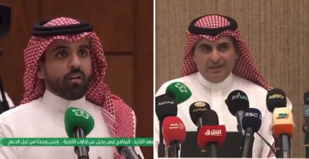 الثقيل لـ "اللذيذ" : ماعندك تجربة فنية لم تكون لاعب سابق أو مدرب .. كيف أنت تقود برنامج الاستقطاب؟ .. شاهد رد الأخير