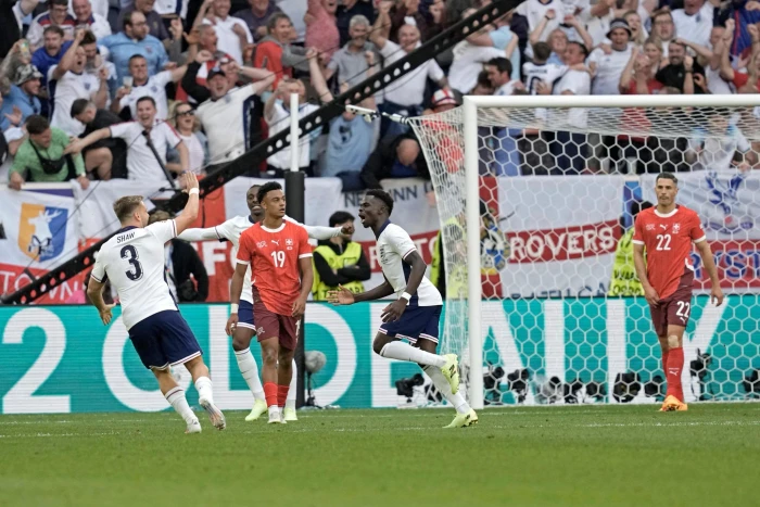 شاهد.. إنجلترا تطيح بـ سويسرا وتتأهل لنصف نهائي «يورو 2024»
