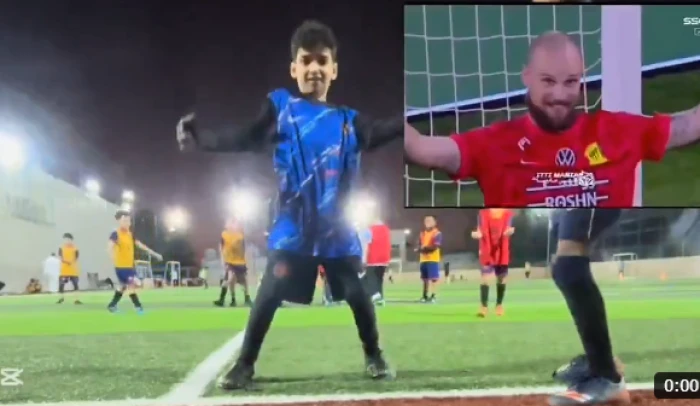 شاهد: طفل اتحادي يحتفل على طريقة الحارس رايكوفيتش بعد تصديه لركلة جزاء