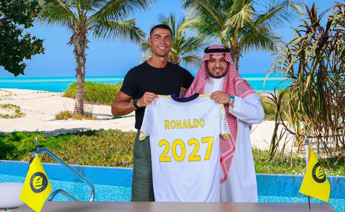 كم تبلغ نسبة أسهم كريستيانو رونالدو في النصر؟