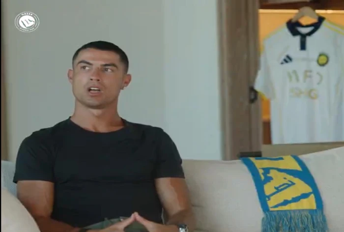 بالفيديو.. كريستيانو رونالدو يكشف سبب تجديد عقده مع النصر