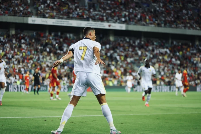 بالفيديو.. رونالدو يقود النصر للفوز على ريو آفي البرتغالي وديا برباعية