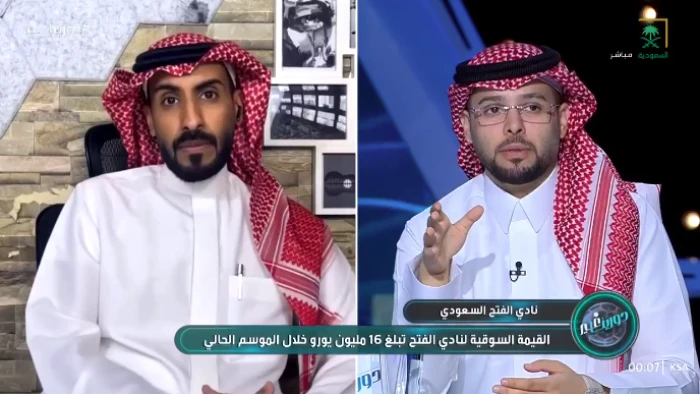 «يلعب مجانًا حبًا في الأهلي».. بالفيديو.. نقاش بين «العنزي» و«العتيبي» بشأن قضية فراس البريكان!