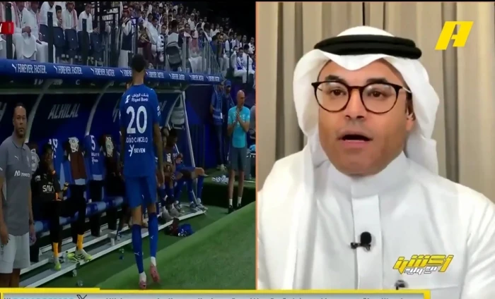 بالفيديو.. تعليق محمد الشيخ على لقطة غضب كانسيلو بعد استبداله في مباراة الهلال والرياض