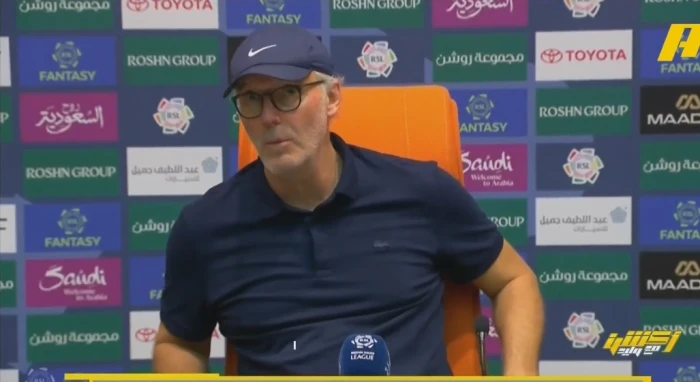 بالفيديو.. تعليق لوران بلان على أخطاء دفاع الاتحاد أمام النصر