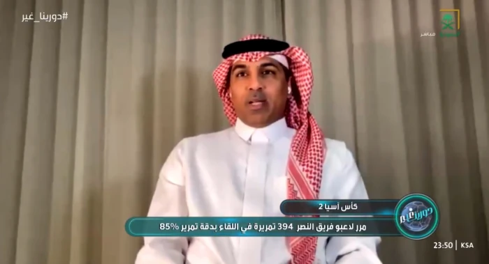 بالفيديو.. هل دوري أبطال آسيا 2 أقل من النصر؟.. منير آل خاتم يُجيب!