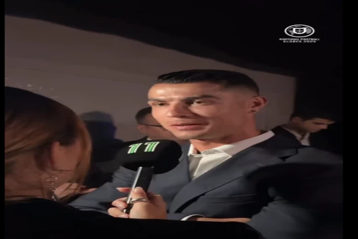 بالفيديو.. كريستيانو رونالدو يكشف سر رفضه الاعتزال قبل الهدف 1000