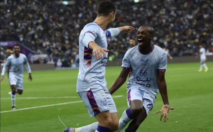 حقيقة اجتماع رونالدو مع سعود عبدالحميد لإقناعه بالانتقال للنصر!