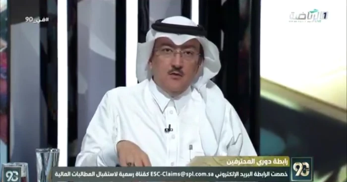 بالفيديو: نقشبندي يكشف.. نجل رئيس دائرة الحكام يتدرب في نادي النصر