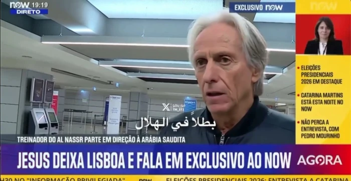 كنت بطلًا في الهلال بدون هزائم.. بالفيديو: جيسوس يتحدث عن تجربته التدريبية في دوري روشن