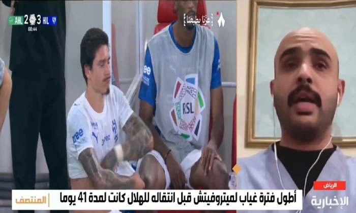 «إصابته مزمنة».. بالفيديو.. راكان الوابل يكشف مفاجأة صادمة بشأن نونيز مهاجم الهلال