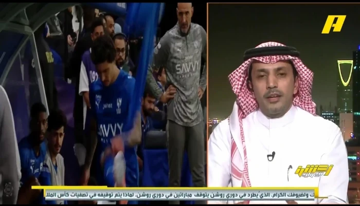 بالفيديو.. تعليق الزلال على لقطة غضب نونيز لاعب الهلال بعد استبداله في مباراة الفتح