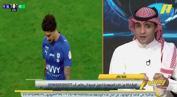 «غيرة من زميله».. بالفيديو.. تفسير صادم من عماد السالمي لتصرف نونيز محترف الهلال المثير