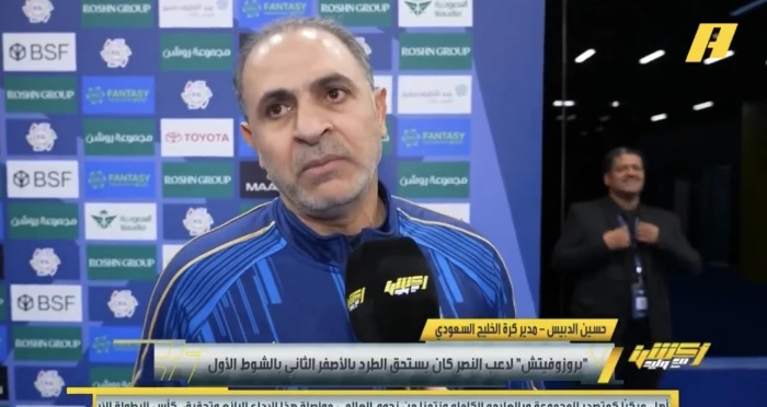 بالفيديو.. هل عرض الهلال 100 مليون ريال لضم مراد هوساوي؟.. حسين الدبيس مدير الكرة بالخليج يرد!