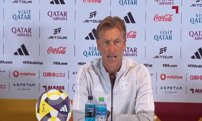 «كأس العرب مهمة لنا».. بالفيديو.. رسائل رينارد قبل مواجهة السعودية وعمان