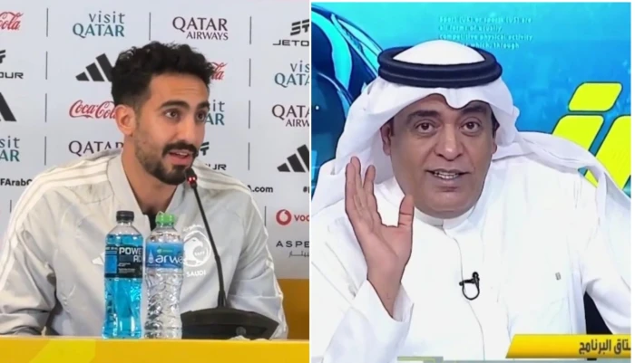 بالفيديو.. الفراج يفاجئ "العقيدي" بعد رده على الصحفي العماني: هذا السؤال كان يحتاج لاعب مثقف قادر على الإجابة