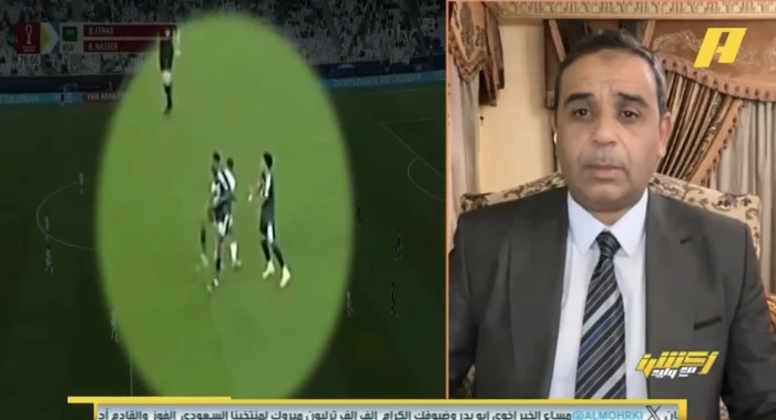 بالفيديو.. سمير عثمان يحسم الجدل بشأن صحة هدف المنتخب السعودي الثاني أمام عُمان