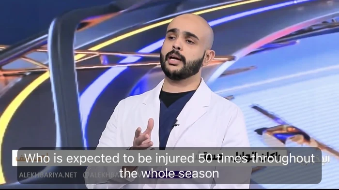 "رقم مخيف".. بالفيديو: راكان الوابل يكشف الفارق بين عدد إصابات الهلال والنصر هذا الموسم