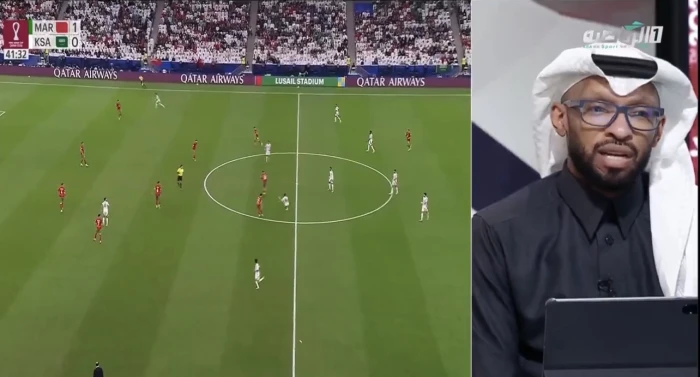 بالفيديو.. الغامدي يعلق على خسارة المنتخب السعودي أمام المغرب في كأس العرب