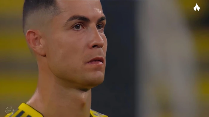 بالفيديو.. حسرة رونالدو بعد الخسارة أمام الأهلي بثلاثية