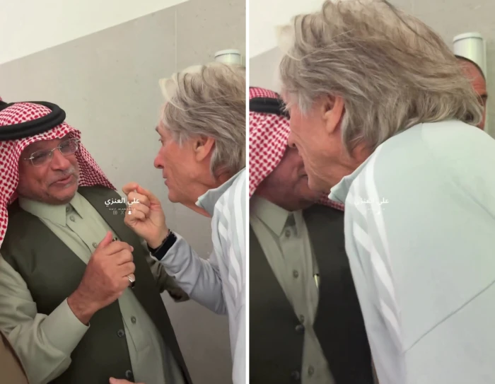 بالفيديو: الصرامي لـ جيسوس «عبدالله الحمدان نو».. شاهد ردّ الأخير