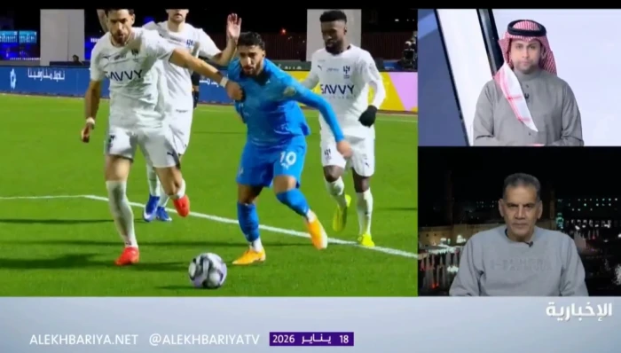 بالفيديو: الغندور يكشف عن ركلة جزاء لم تحتسب لنادي نيوم أمام الهلال