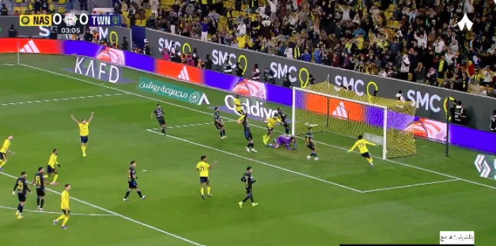 بالفيديو.. هدف النصر الملغي أمام التعاون في الدوري