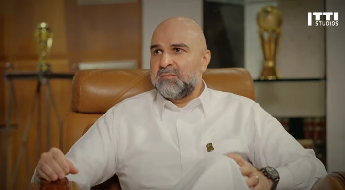 بالفيديو.. أول تعليق من فهد سندي رئيس الاتحاد على انتقال بنزيما للهلال