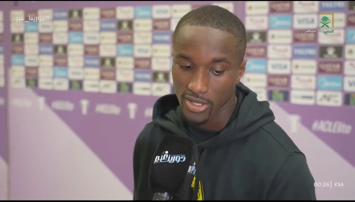 بالفيديو.. تعليق موسى ديابي لاعب الاتحاد على رحيل بنزيما إلى الهلال