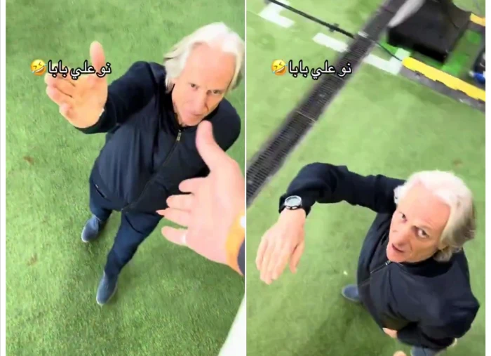 بالفيديو.. جيسوس يثير الجدل: أحب النصر.. "نو علي بابا"