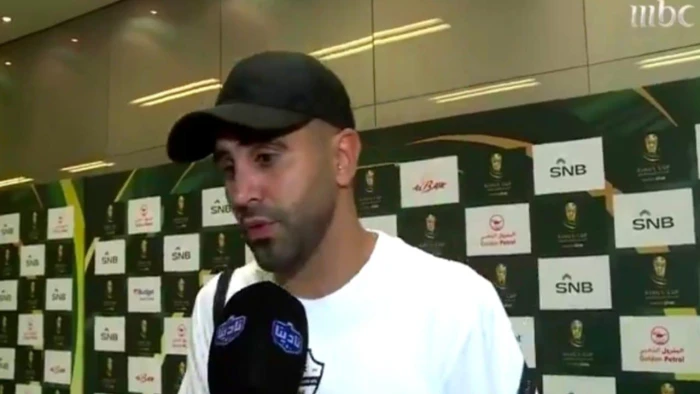 بالفيديو.. رياض محرز: كنا الأفضل أمام الهلال ونستحق أكثر